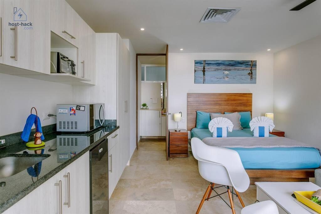 Apartamento Danzamar 1b With Pool & Rooftop Near Mamitas